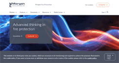 Desktop Screenshot of morganfireprotection.com